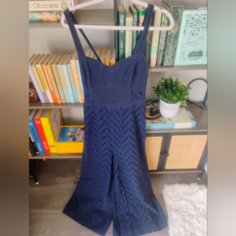 Sweetheart Cutout Tailored ETTIWA jumpsuit